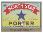 beer label from North Star Craft Brewery ( CA-NOST-LAB-2 )