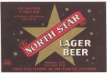 beer label from North Star Craft Brewery ( CA-NOST-LAB-4 )