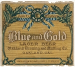 beer label from Oakland Brewing Co. ( CA-OABM-LAB-3 )