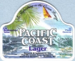 beer label from Pacific Coast Brewing Co. ( CA-PCBC-LAB-1 )