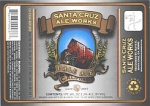 beer label from Santa Cruz Brewing Co ( CA-SALE-LAB-1 )