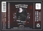 beer label from Santa Cruz Brewing Co ( CA-SALE-LAB-4 )