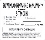 beer label from Simmzy’s Craft Beer ( CA-SILV-LAB-2 )