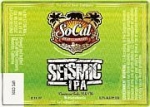 beer label from Social Kitchen & Brewery ( CA-SOCA-LAB-2 )