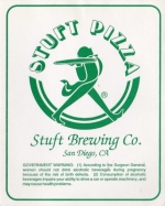 beer label from Stumblefoot Brewing Co. ( CA-STUF-LAB-1 )