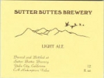 beer label from Sutter Creek Brewing Co ( CA-SUTB-LAB-1 )