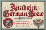 beer label from Union Cattle Co. ( CA-UNIN-LAB-1 )