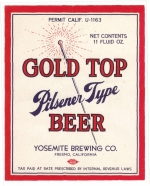 beer label from Yuba River Brewing Co.  ( CA-YOSB-LAB-2 )