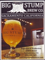 beer postcard from Big Trees Brewing Co ( CA-BSTM-POS-1 )