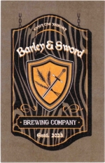 beer sticker from Barley Forge Brewing Co. ( CA-BARW-STI-2 )