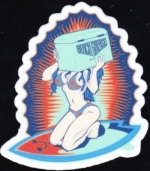 beer sticker from Beachwood Brewing (Blendery) ( CA-BEAC-STI-2 )