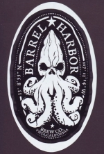 beer sticker from Barrel Head Brewhouse  ( CA-BHAR-STI-1 )