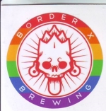 beer sticker from Boring Rose Brewing Co. ( CA-BRDX-STI-2 )