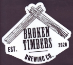 beer sticker from Brothers Brewing Co. ( CA-BROE-STI-1 )