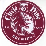 beer sticker from Cismontane Brewing Co.  ( CA-CIRC-STI-1 )