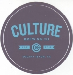 beer sticker from Culver Beer Co.  ( CA-CLTR-STI-1 )