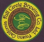 beer sticker from Fullerton Hofbrau Brewery ( CA-FULC-STI-1 )