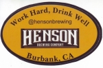 beer sticker from Herb & Legend Brewing Co. ( CA-HENS-STI-1 )