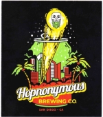 beer sticker from Hopper Witman Brewing Co ( CA-HOPN-STI-1 )