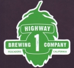 beer sticker from Hillcrest Brewing Co.  ( CA-HWY1-STI-1 )