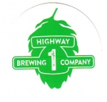 beer sticker from Hillcrest Brewing Co.  ( CA-HWY1-STI-2 )