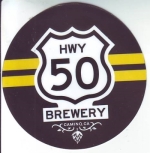 beer sticker from I & I Brewing ( CA-HWY5-STI-1 )