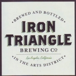 beer sticker from Ironfire Brewing Co. ( CA-IROT-STI-1 )