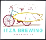 beer sticker from J & L Brewing Co. ( CA-ITZA-STI-1 )