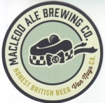 beer sticker from Mad Duck Craft Brewing Co., The ( CA-MCLD-STI-2 )