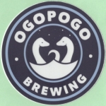 beer sticker from Ohana Brewing Co. ( CA-OGOP-STI-2 )