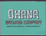 beer sticker from Ojai Brew Pub  ( CA-OHAN-STI-2 )