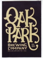 beer sticker from Oakdale Brewing Co. ( CA-OKPK-STI-1 )