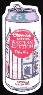 beer sticker from Otra Beer Co. (North American Latino Beer Industries, Inc.) ( CA-OTHR-STI-1 )