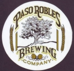 beer sticker from Paso Robles Brewing Co. ( CA-PASO-STI-1 )