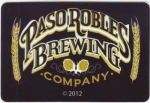 beer sticker from Paso Robles Brewing Co. ( CA-PASO-STI-2 )