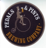 beer sticker from Pedro Point Brewing ( CA-PEDA-STI-1 )