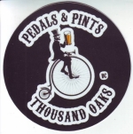 beer sticker from Pedro Point Brewing ( CA-PEDA-STI-2 )