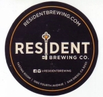 beer sticker from Rev Winery & Brewing Co. ( CA-RSDN-STI-1 )