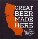 beer sticker from Sacramento Brewing Co.  ( CA-SACA-STI-1 )