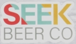 beer sticker from Seismic Brewing Co.  ( CA-SEEK-STI-1 )