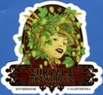 beer sticker from Sutter Brewing Co. ( CA-SURR-STI-1 )