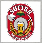 beer sticker from Sutter Buttes Brewing Co ( CA-SUTT-STI-1 )