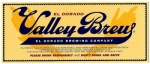 beer sticker from Valley Center Brewery ( CA-VALY-STI-1 )