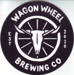 beer sticker from Walker Brown Brewing Co ( CA-WAGO-STI-1 )