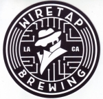 beer sticker from Wiseguy Brewing Co. ( CA-WIRE-STI-4 )