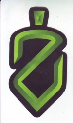 beer sticker from Zone 9 Brewing Co. ( CA-ZACK-STI-1 )