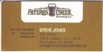 beer business card and similar from Peak to Peak Brewing Co. ( CO-PATE-BIZ-2 )