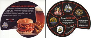 beer coaster from Ramblebine Brewing Company ( CO-BIGH-24 )