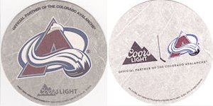 beer coaster from Squaw Mountain Brewing Co. ( CO-COOR-1685 )