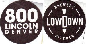 beer coaster from LUKI Brewery ( CO-LOWD-1 )